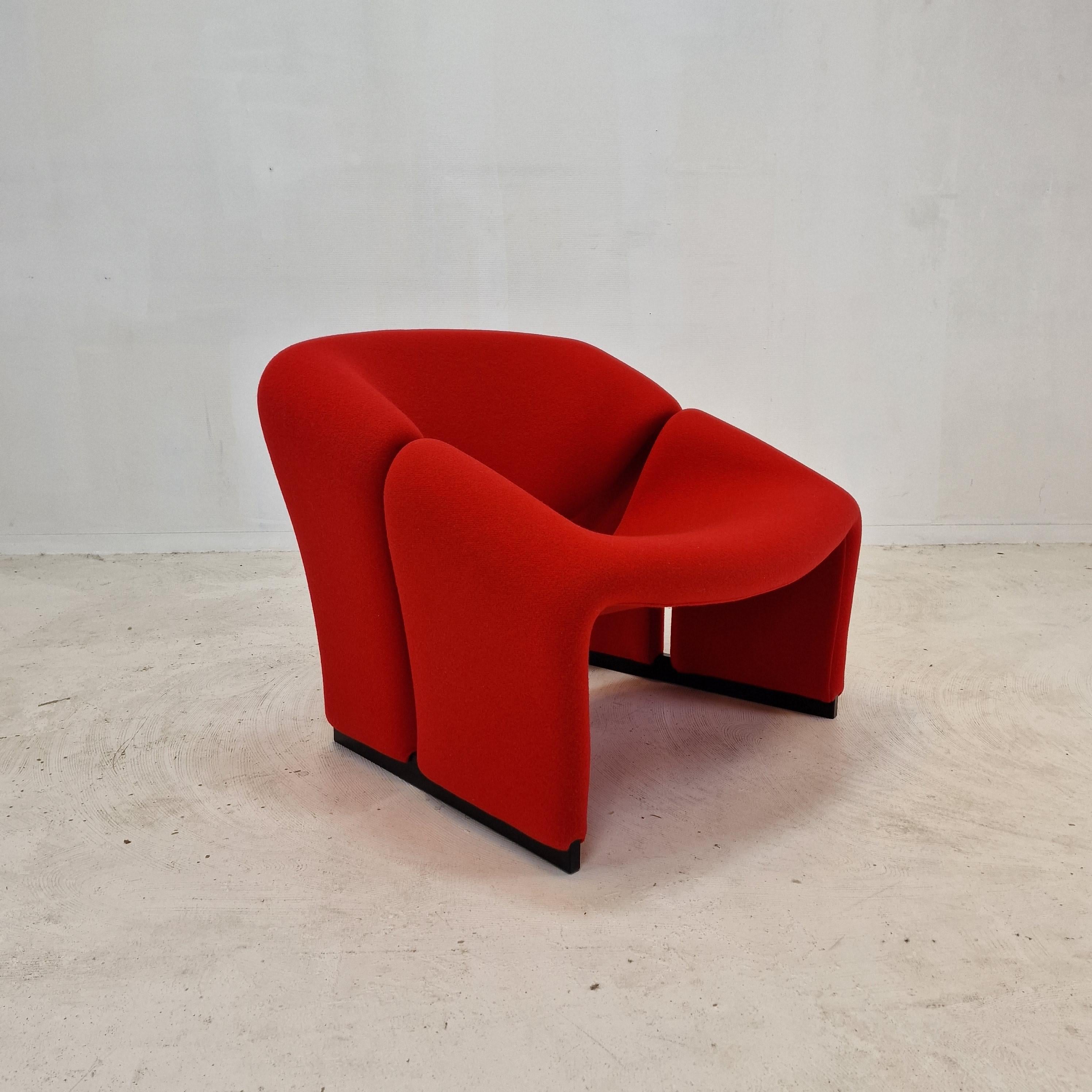 Groovy-Stuhl aus der Mitte des Jahrhunderts Modell F580 von Pierre Paulin für Artifort, 1966 (Niederländisch) im Angebot
