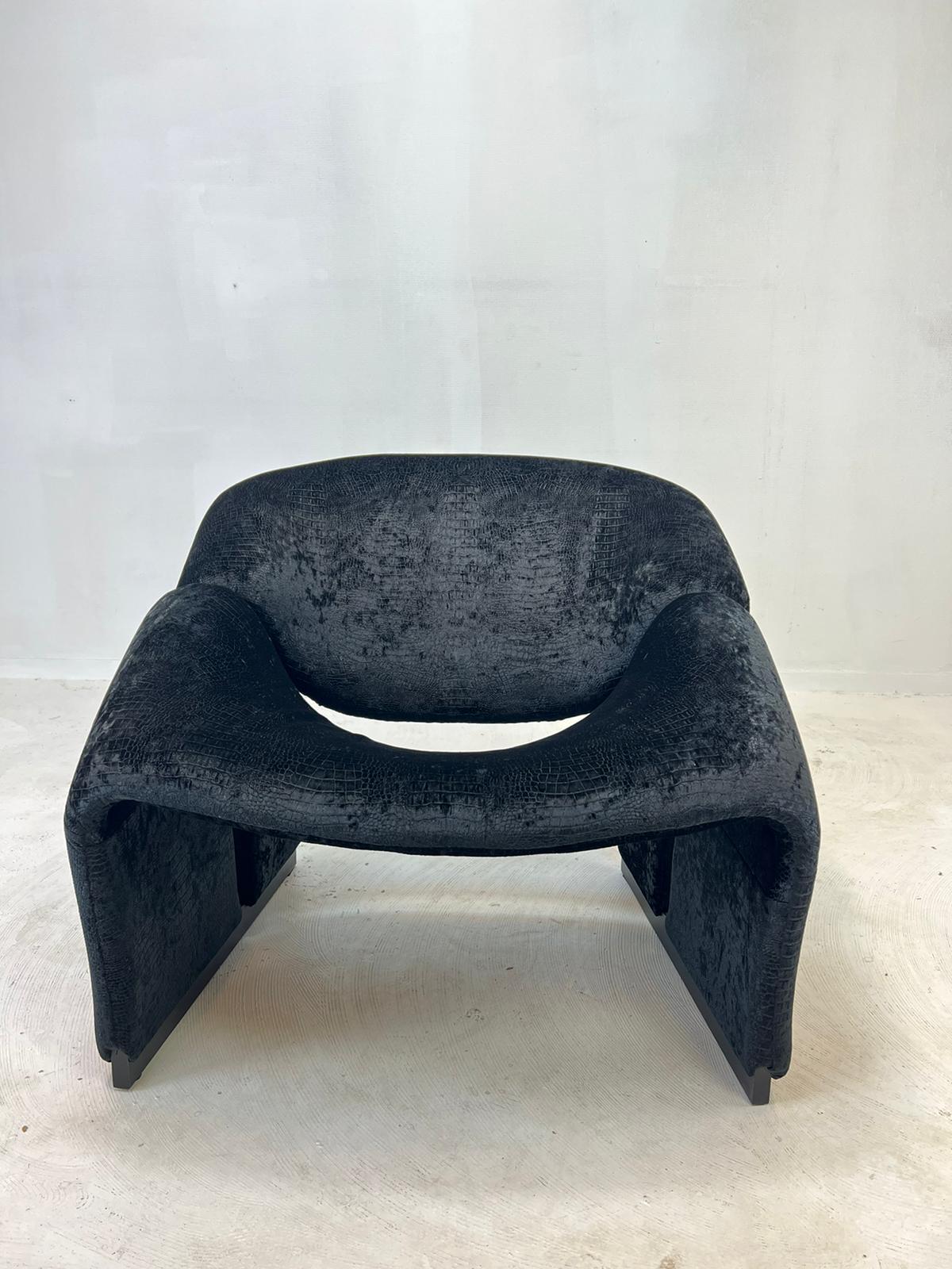 Mid-Century Model F580 Groovy Chair by Pierre Paulin for Artifort, 1966 In Excellent Condition For Sale In Oud Beijerland, NL