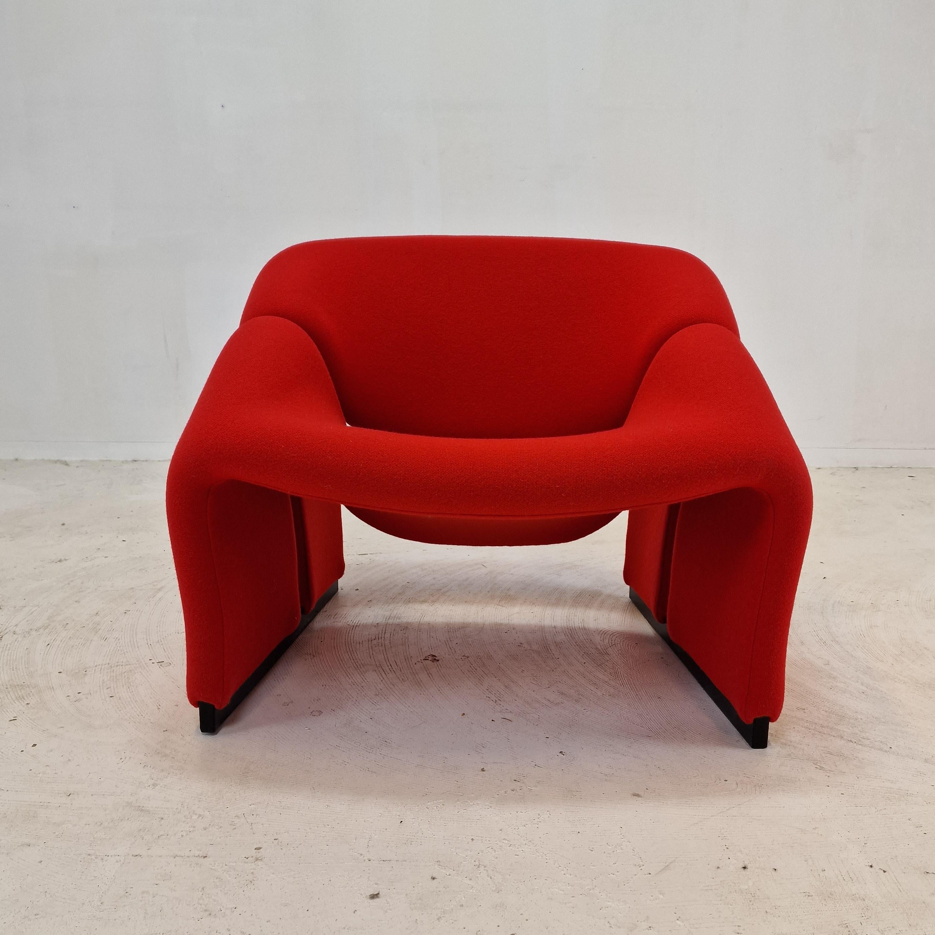 Groovy-Stuhl aus der Mitte des Jahrhunderts Modell F580 von Pierre Paulin für Artifort, 1966 (Mitte des 20. Jahrhunderts) im Angebot
