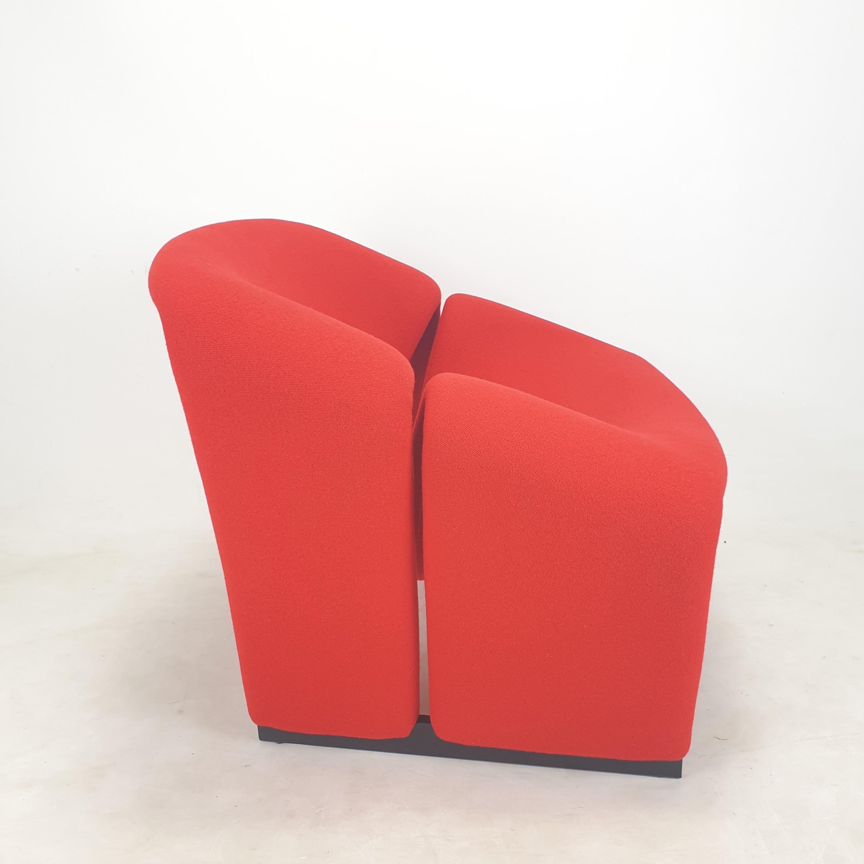 Groovy-Stuhl aus der Mitte des Jahrhunderts Modell F580 von Pierre Paulin für Artifort, 1966 (Metall) im Angebot