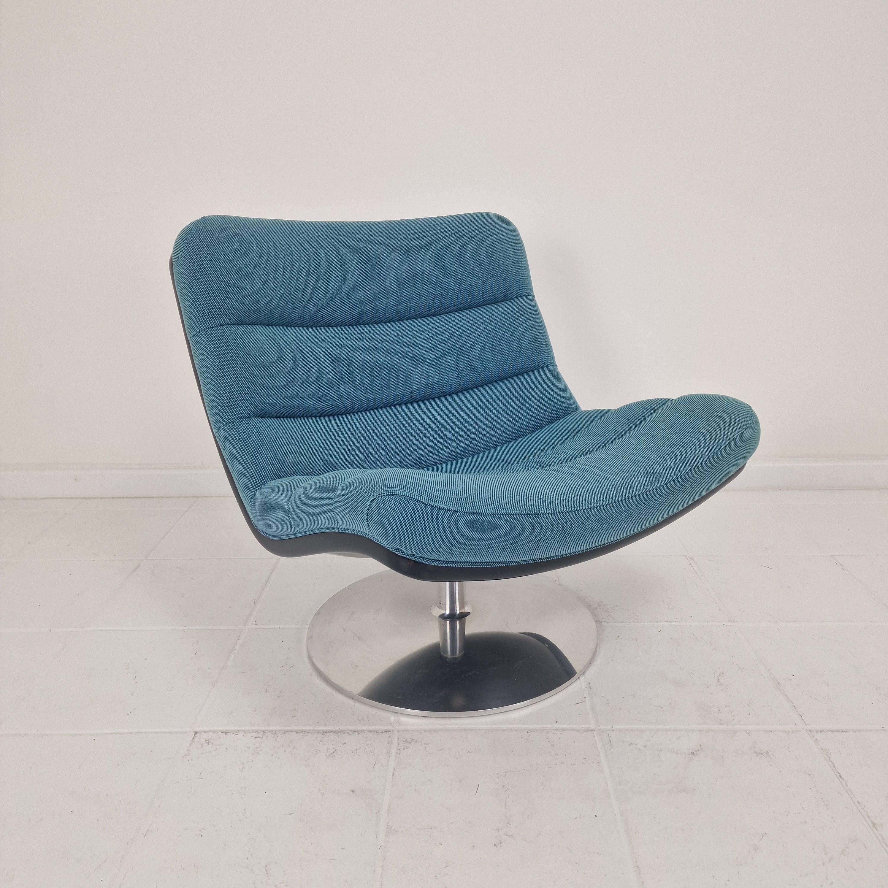 Mid-Century moderno Sedia da salotto F978 di Geoffrey Harcourt per Artifort, modello di metà secolo. in vendita