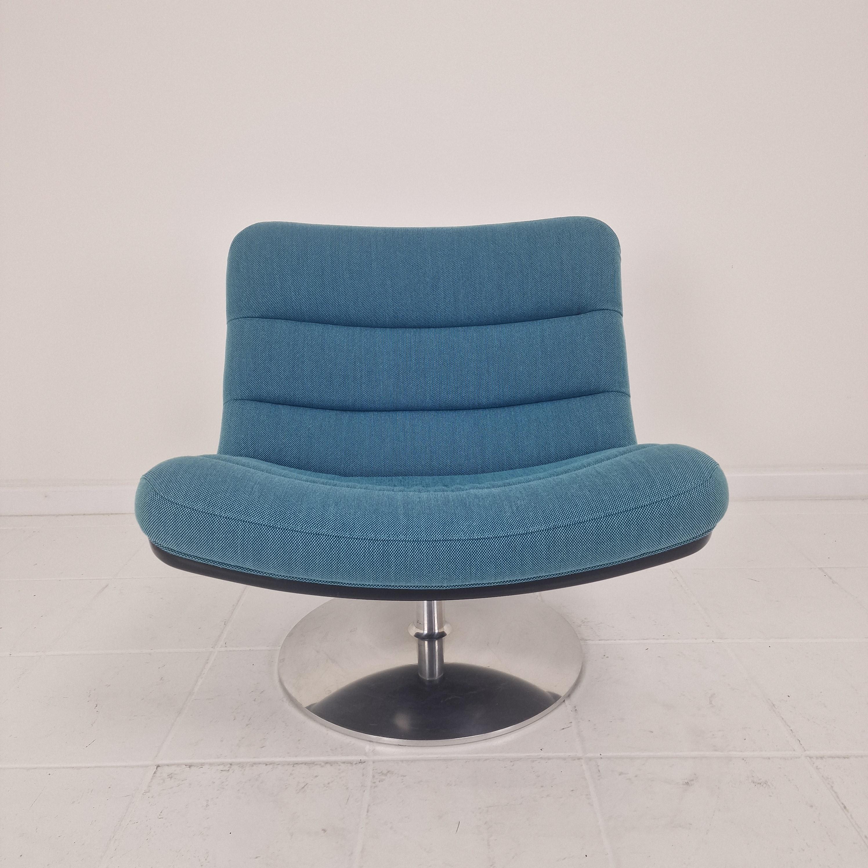 Olandese Sedia da salotto F978 di Geoffrey Harcourt per Artifort, modello di metà secolo. in vendita
