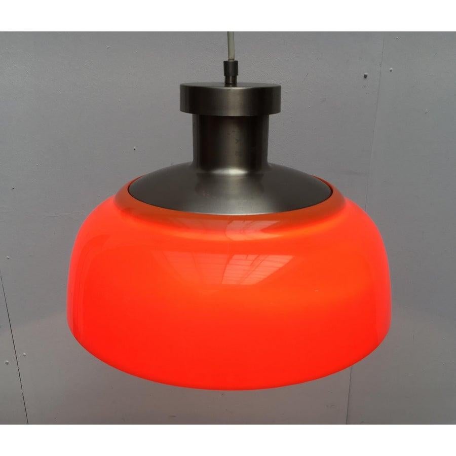 Metallo Lampada da soffitto KD7 di Achille Castiglioni per Kartell, metà secolo. in vendita