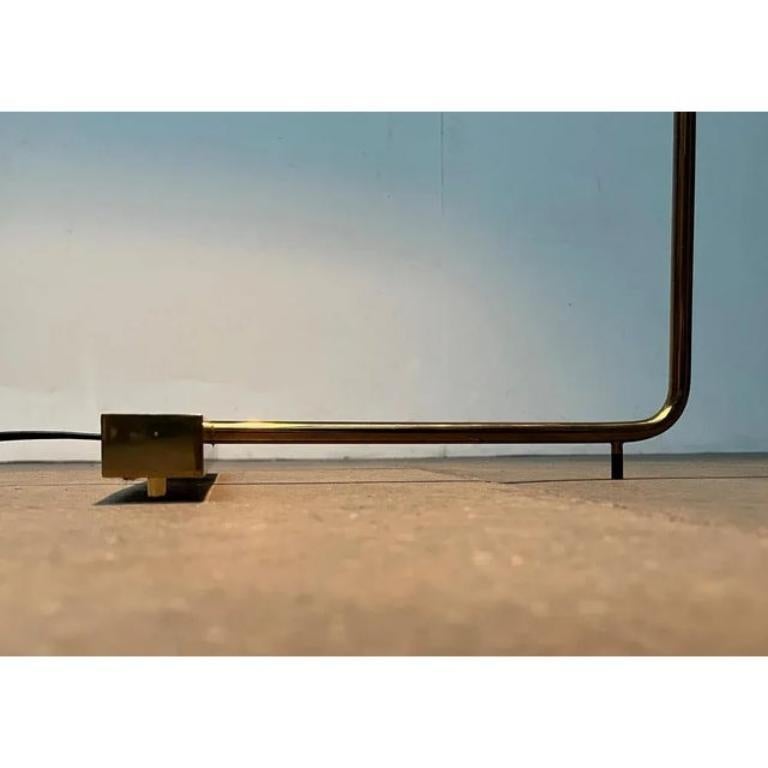 Lampada da terra minimalista a contrappeso di metà secolo Model Lz 17 Serial No. 1, anni '60 in vendita 3