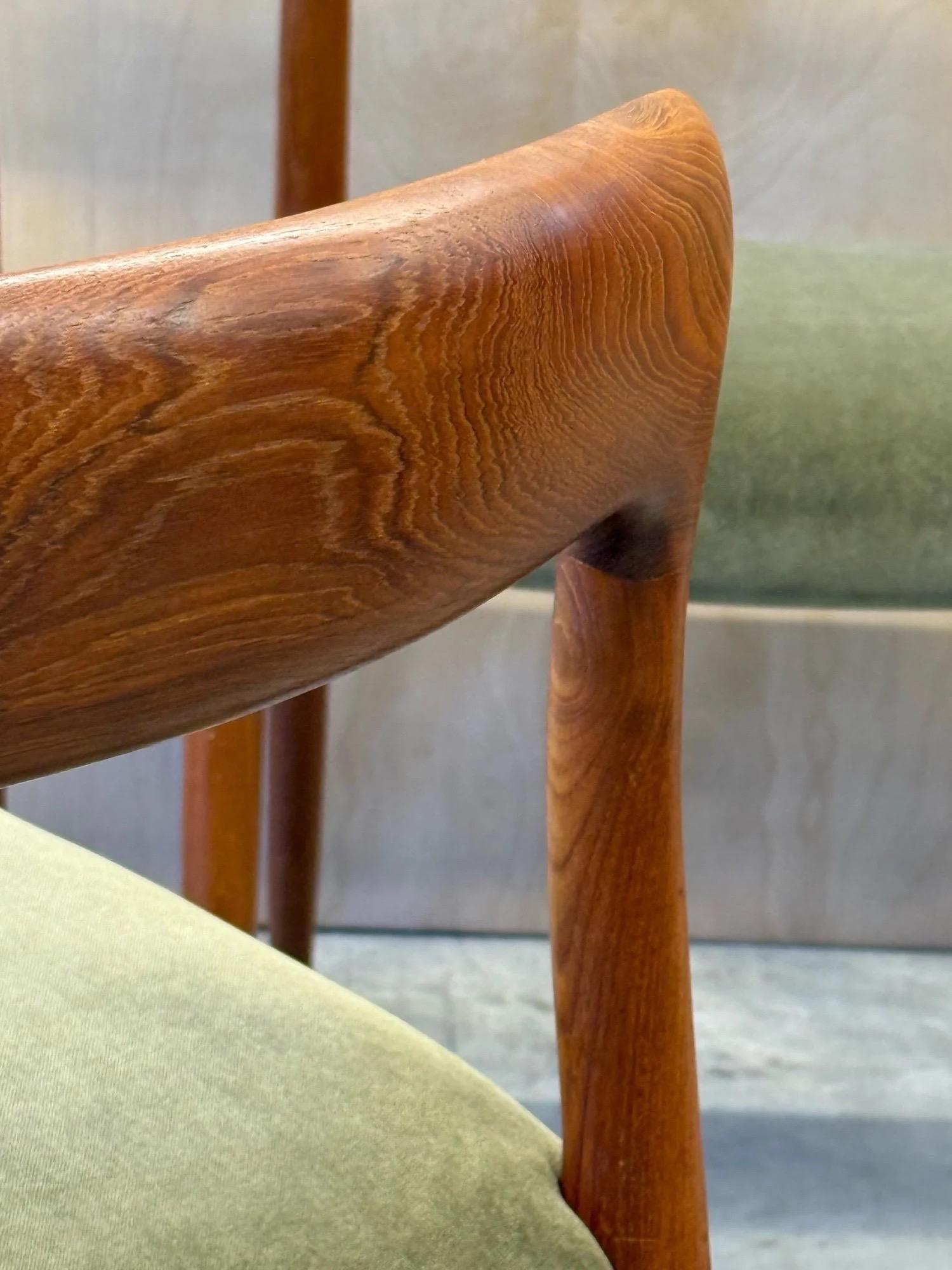 Mid-Century Model No. 75 Dining Chairs by Niels Otto Møller for J.L. Møller en vente 6