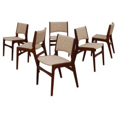 Sedie da pranzo Model No. 89 di Erik Buch - Set di sei sedie del metà secolo
