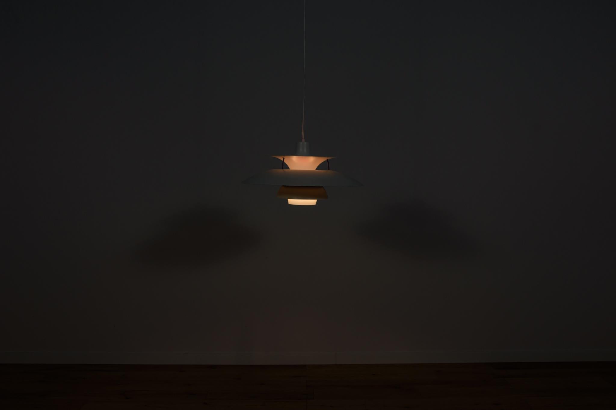 Mid-Century Model PH5 Pendant Lamp by Poul Henningsen for Louis Poulsen, Denmark For Sale 5