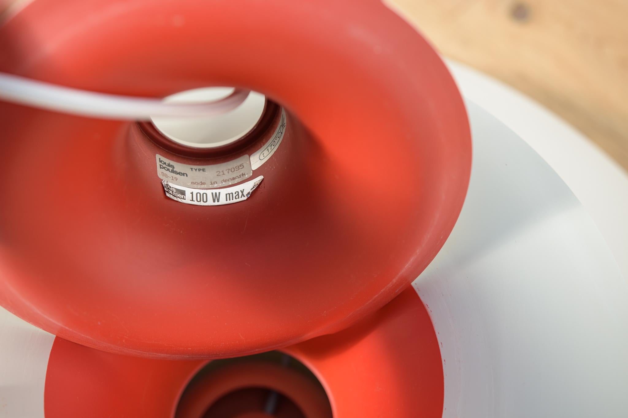 Lampada a sospensione PH5 di Poul Henningsen per Louis Poulsen, Danimarca, metà secolo. in vendita 13