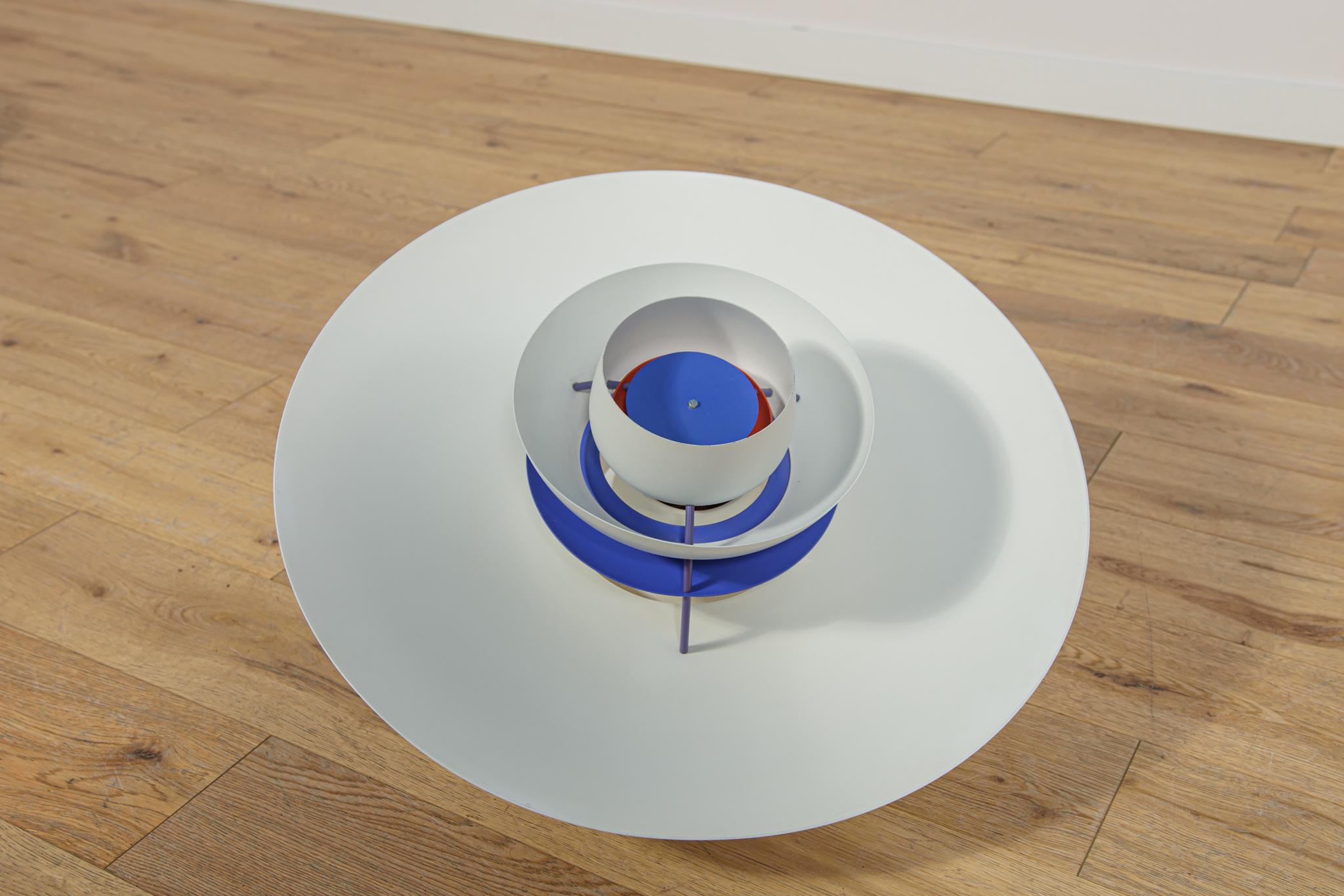 Aluminum Mid-Century Model PH5 Pendant Lamp by Poul Henningsen for Louis Poulsen, Denmark For Sale