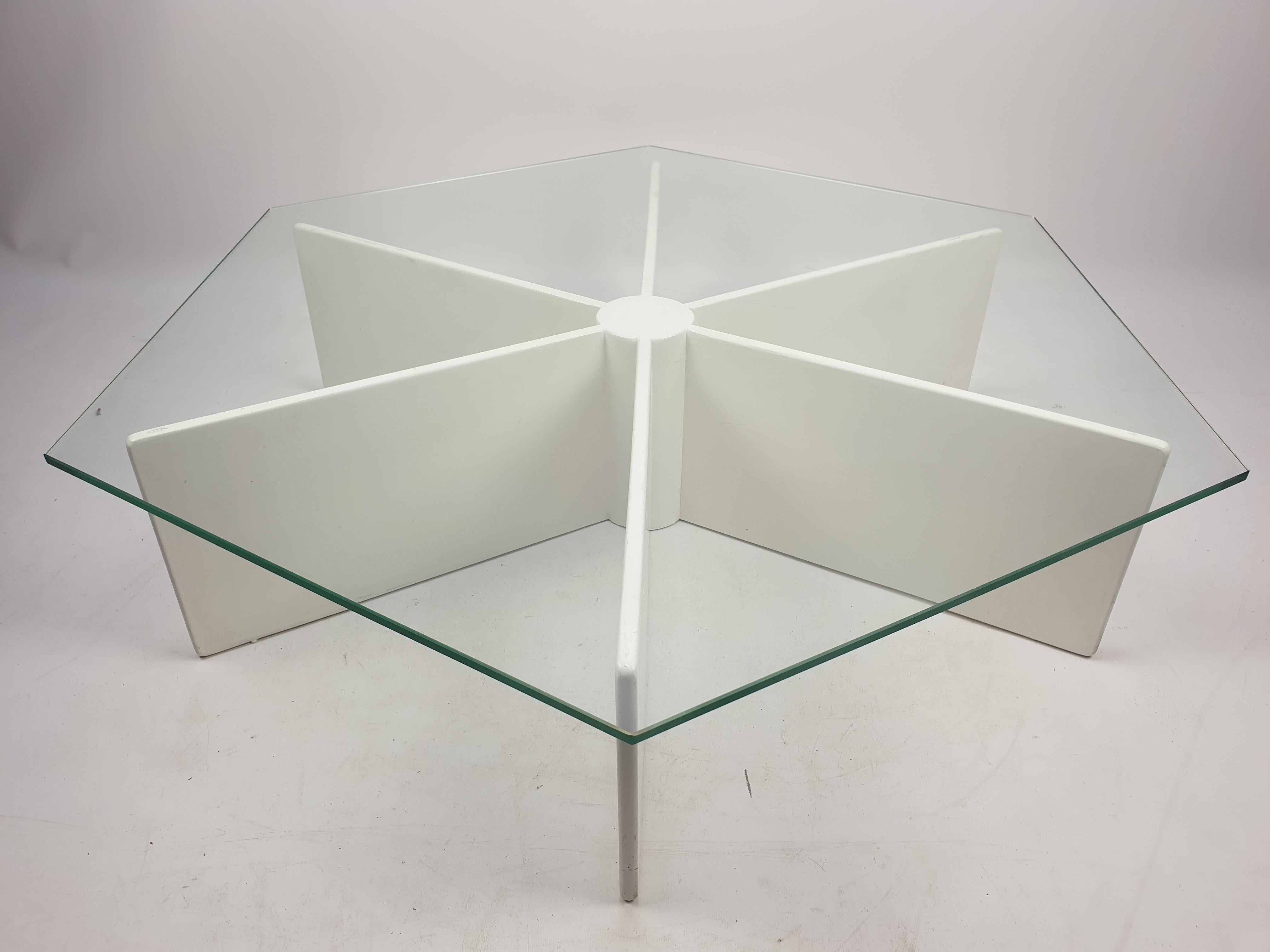 Mid-Century Modern Table basse araignée modèle T878 du milieu du siècle dernier de Pierre Paulin pour Artifort, années 1960 en vente