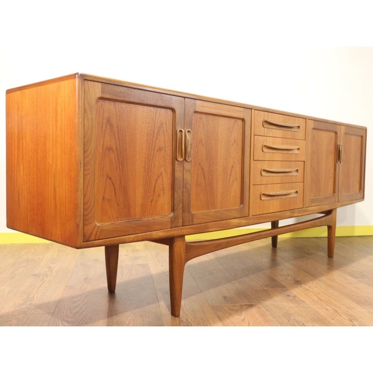 MidCentury Moden Vintage Teak Fresco Sideboard Credenza by G Plan