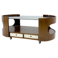 Mid-Century Moder Coffee Table in the style of Joe Colombo, 1970s