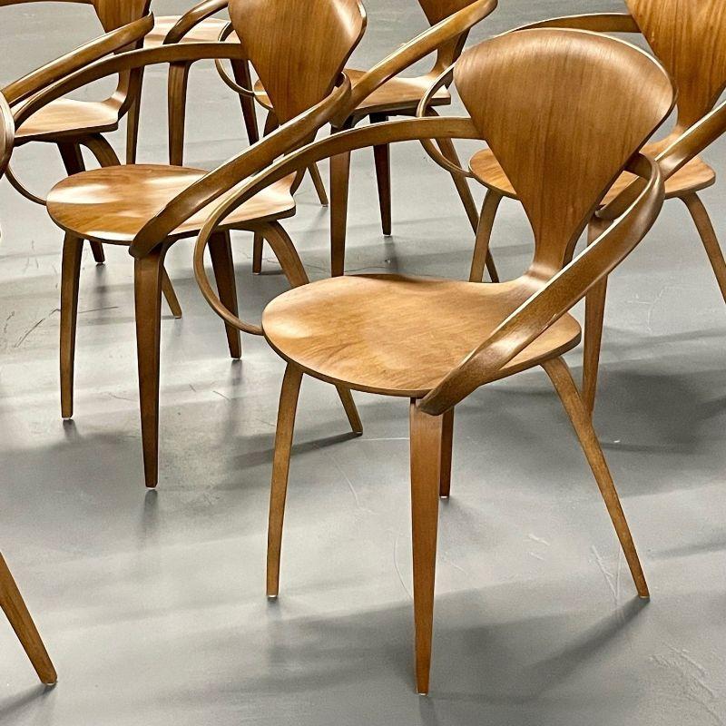 Mid-Century Modern 10 Pretzel Dining Chairs by Norman Cherner for Plycraft 5