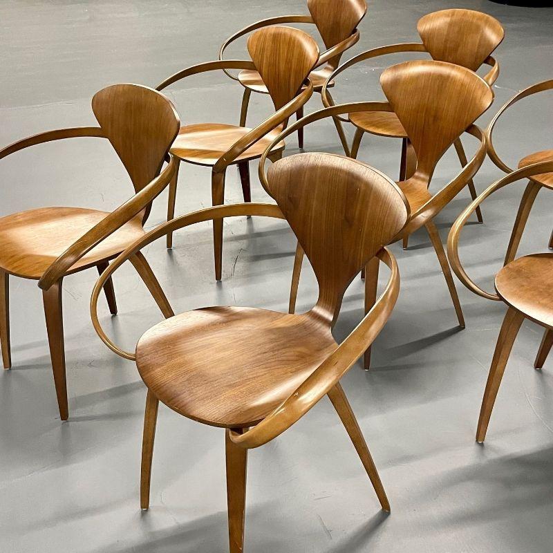 Mid-Century Modern 10 Pretzel Dining Chairs by Norman Cherner for Plycraft 8