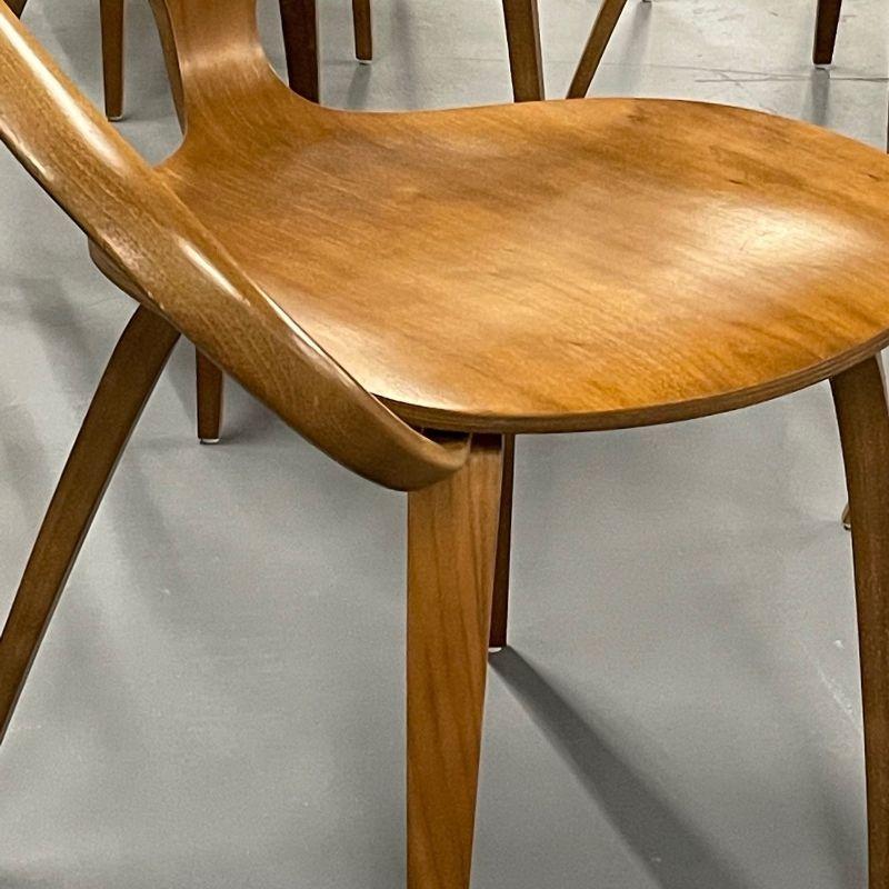 Mid-Century Modern 10 Pretzel Dining Chairs by Norman Cherner for Plycraft 12