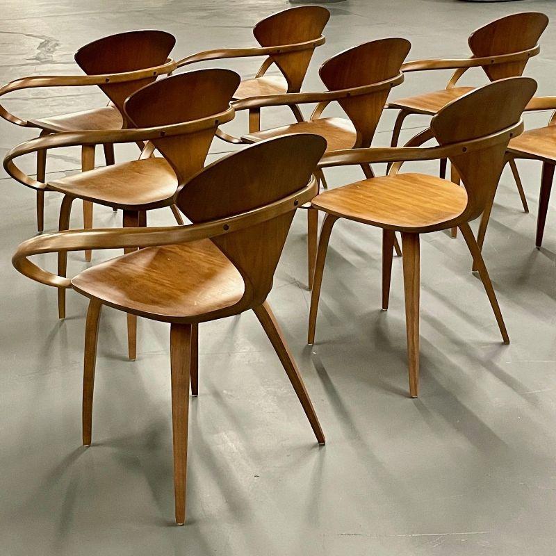 Mid-Century Modern 10 Pretzel Dining Chairs by Norman Cherner for Plycraft 3