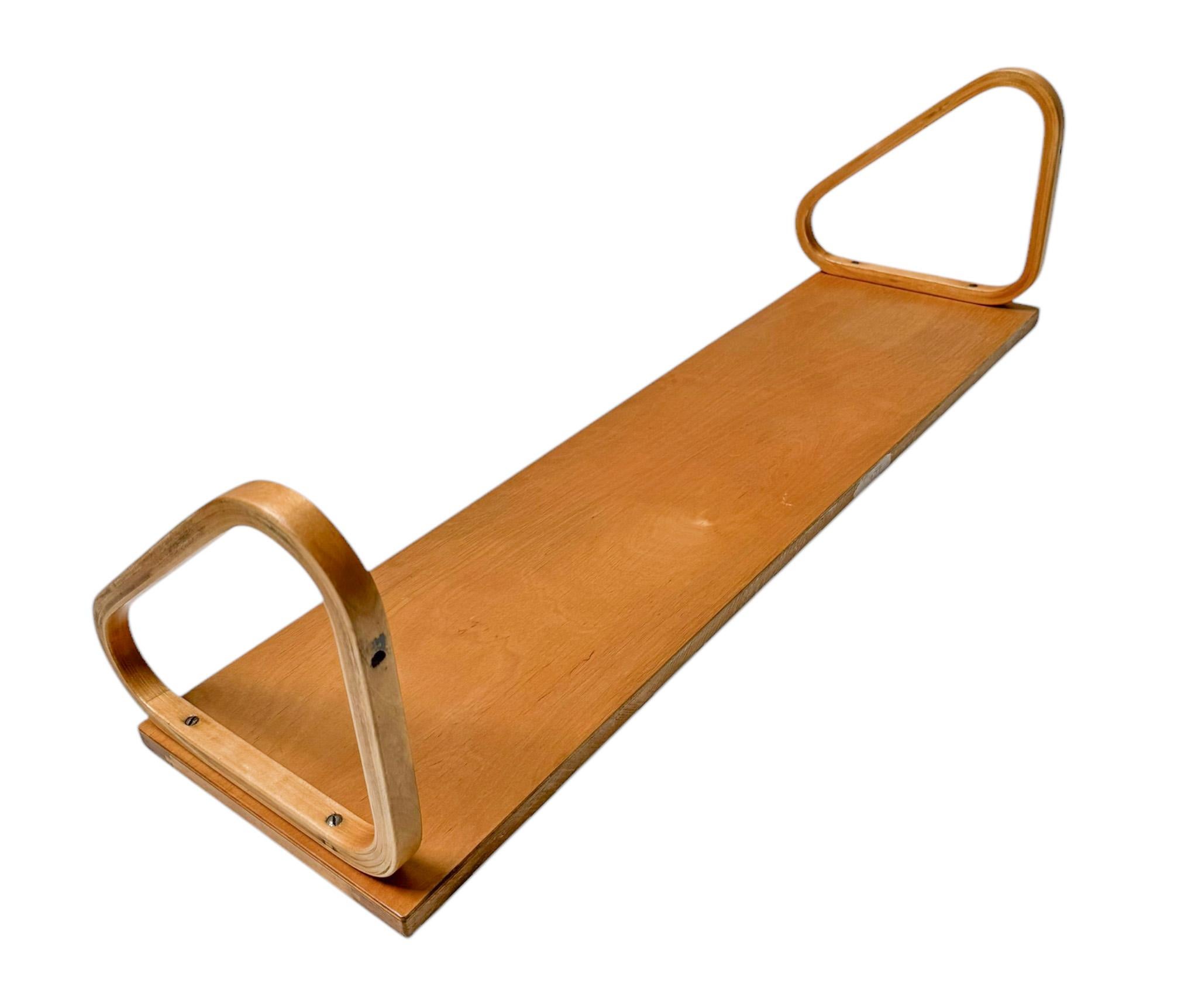 Mid-Century moderno Scaffale da parete 112B di Alvar Aalto per Artek, anni 1950/1960, stile Mid-Century Modern in vendita