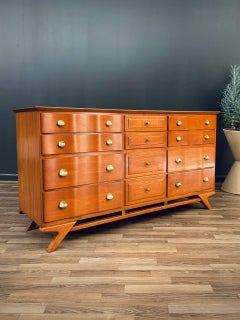 Cómoda de 12 cajones moderna de mediados de siglo by Kling Furniture