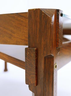 Mid Century Modern 1221 Dione Coffee Table with Magazine Rack by Ico Parisi