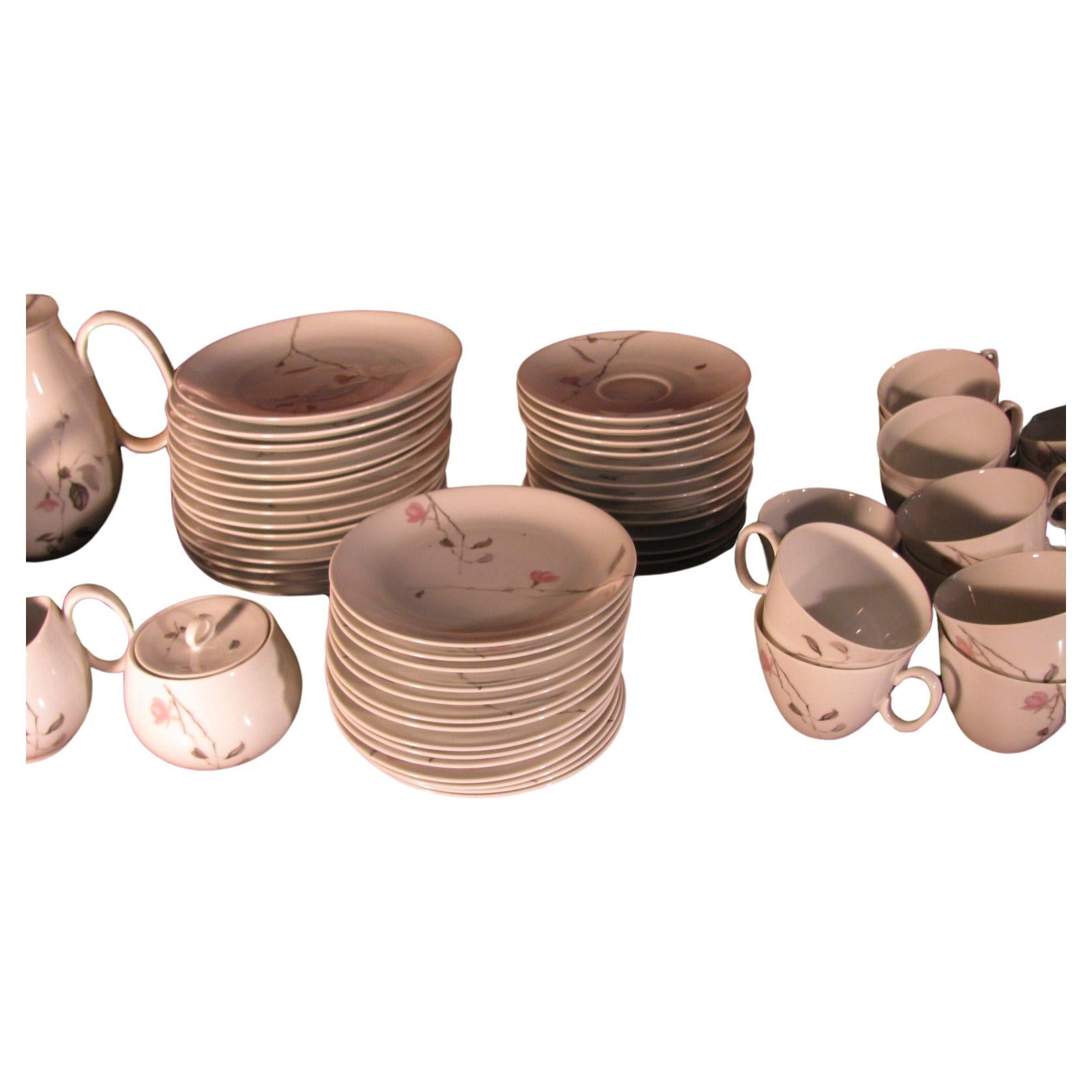 Mid-Century Modern Ensemble de 125 pièces du milieu du siècle dernier par Raymond Loewy pour Rosenthal, Allemagne en vente
