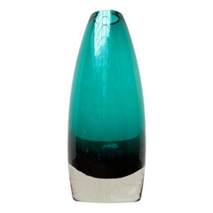 Vaso in vetro 1365 di Tamara Aladin per Riihimäki, anni '60, metà del secolo scorso