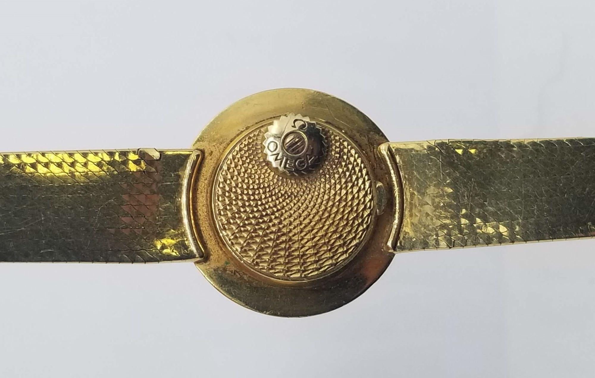Mid-20th Century Mid-Century Modern 14-Karat Gold Omega Women's Wristwatch