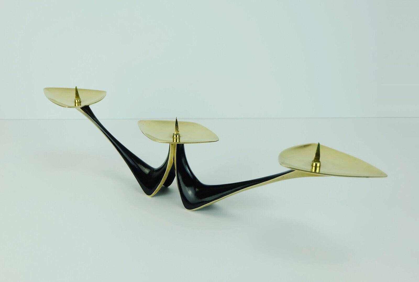Mid-20th Century Mid-Century Modern 1950s Candle Holder Klaus Ullrich For Sale