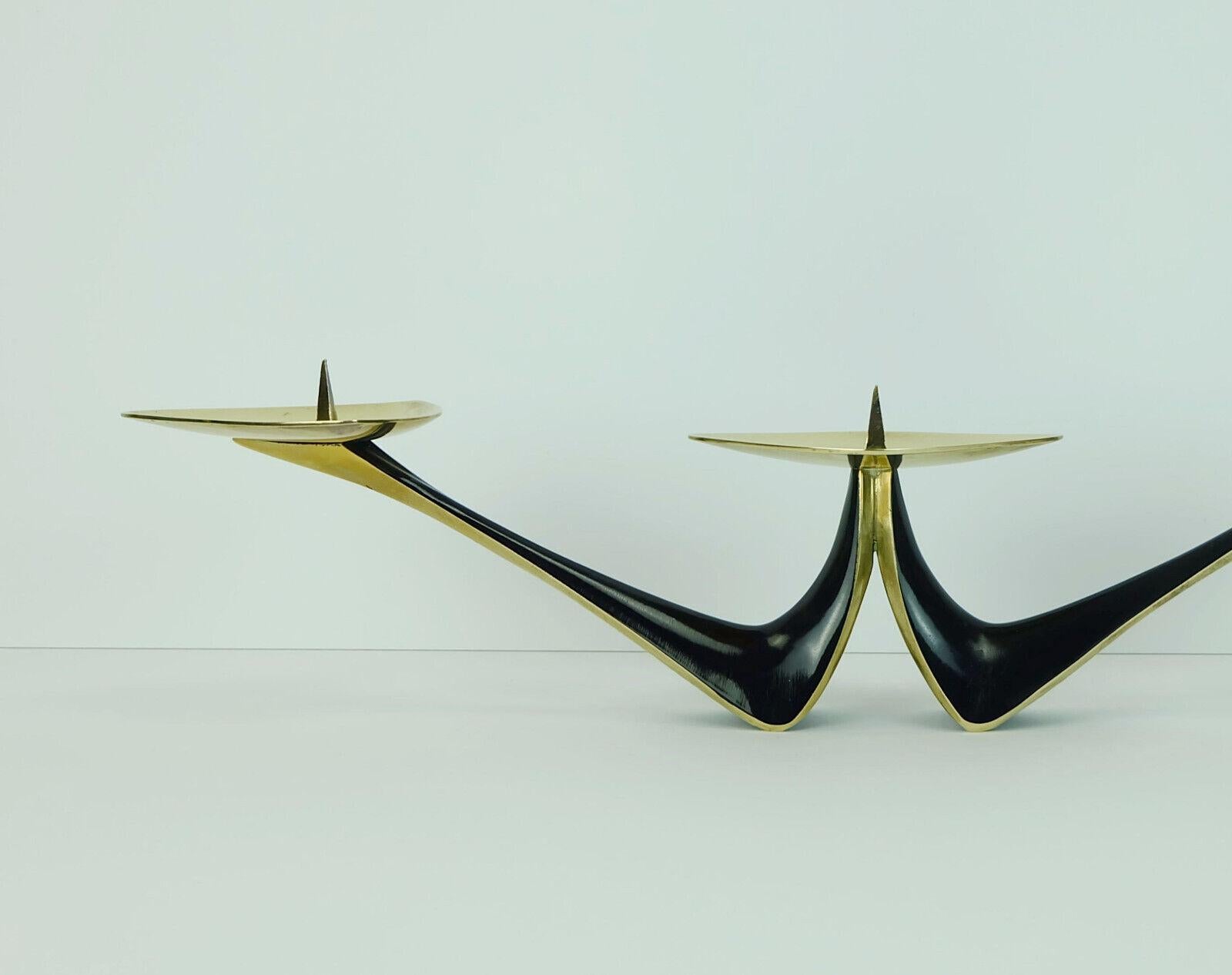 Mid-Century Modern 1950s Candle Holder Klaus Ullrich For Sale 1
