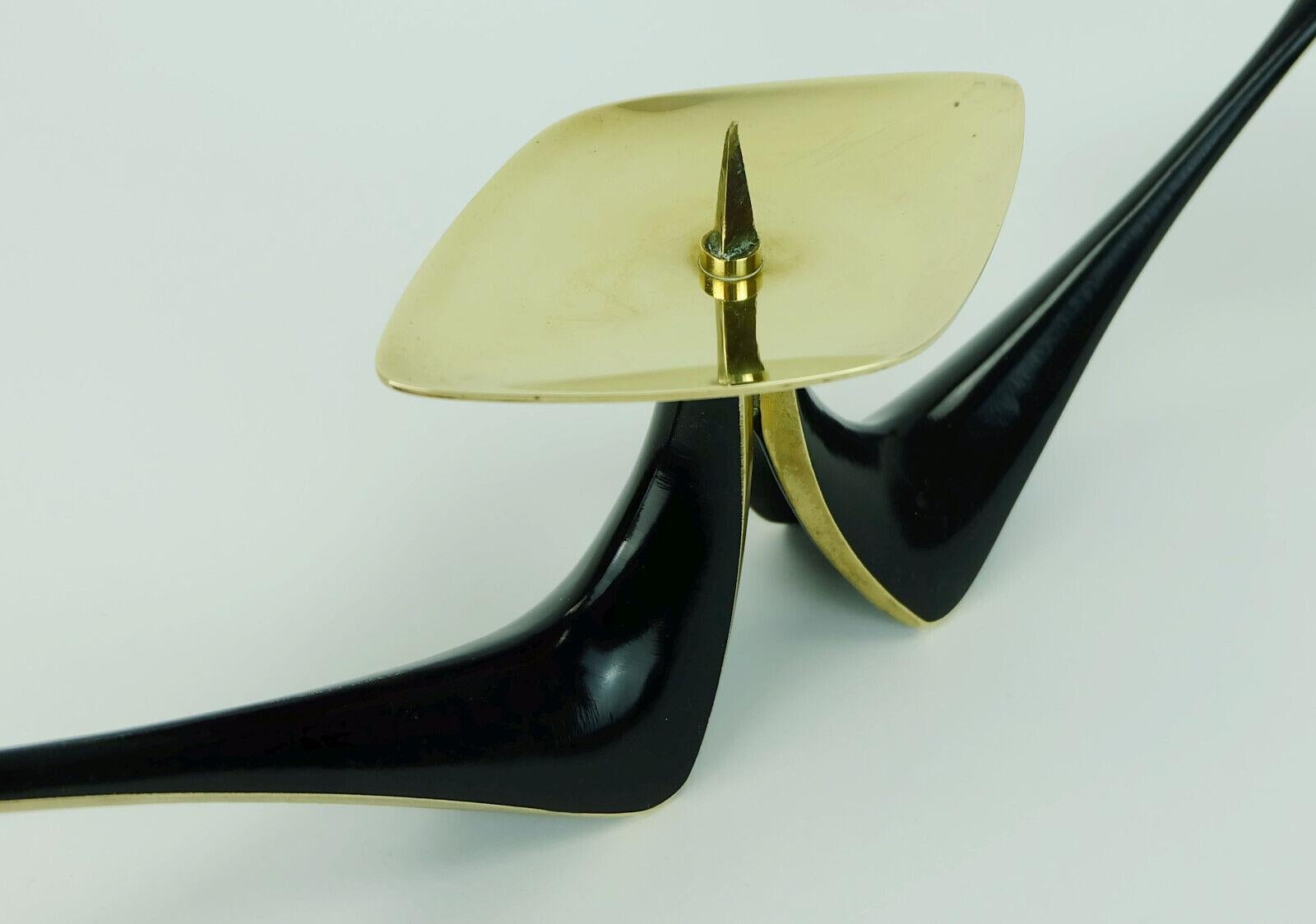 Mid-Century Modern 1950s Candle Holder Klaus Ullrich For Sale 3