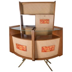 Mid-Century Modern 1950er Italienische Bar und Backbar