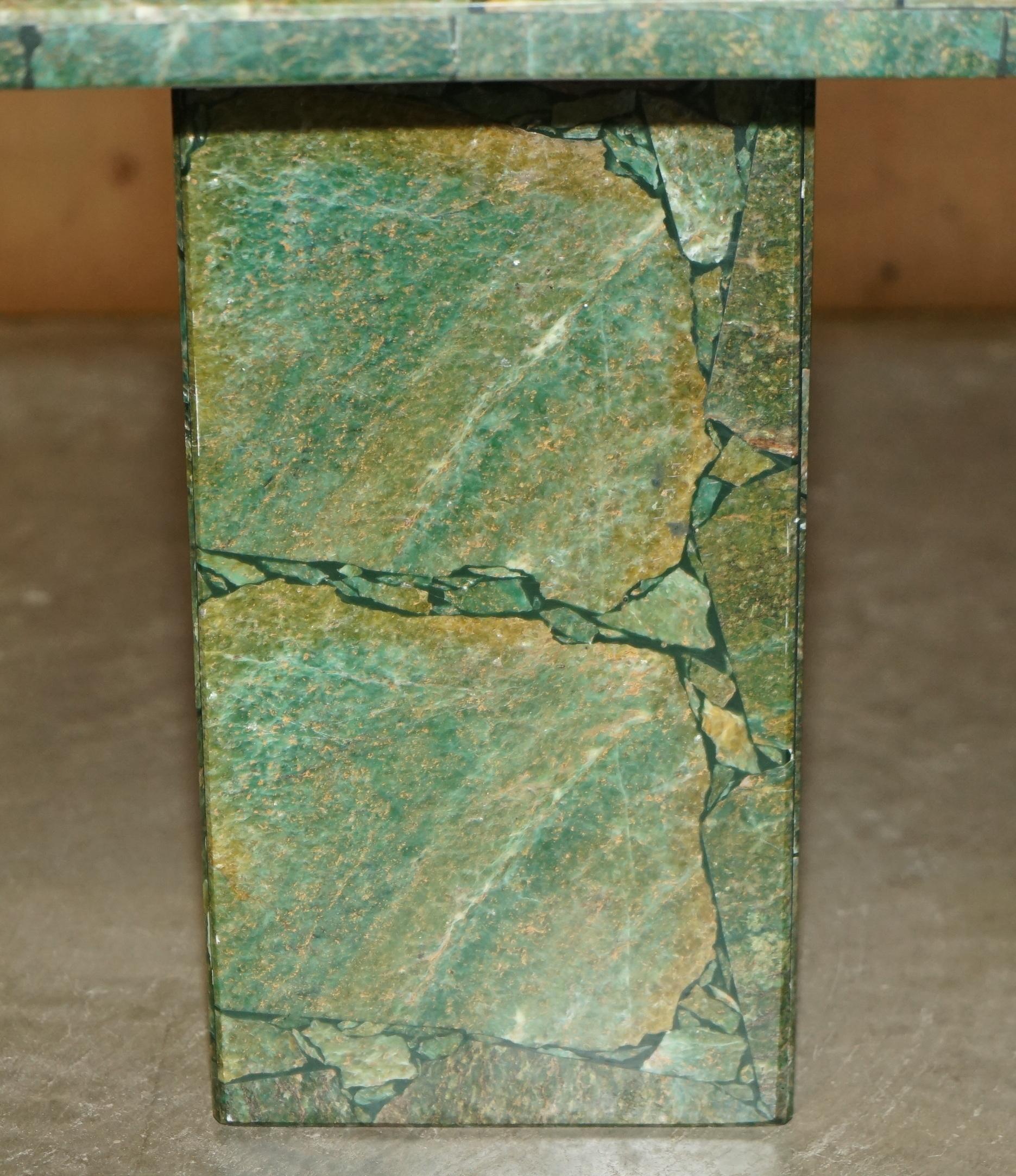 MID CENTURY MODERN 1950's ITALIAN MARBLE & ONYX WORLD MAP COFFEE COCKTAIL TABLE For Sale 7