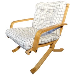 Mid-Century Modern, 1960, Retro Danish Ingmar Relling Siesta Lounge Chair