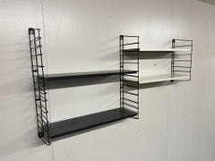 Mid-Century Modern 1960 Retro multicoloured Metal Tomado Shelving library system