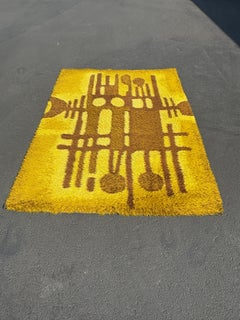 Alfombra Rya de mediados del siglo XX por Ege Rya