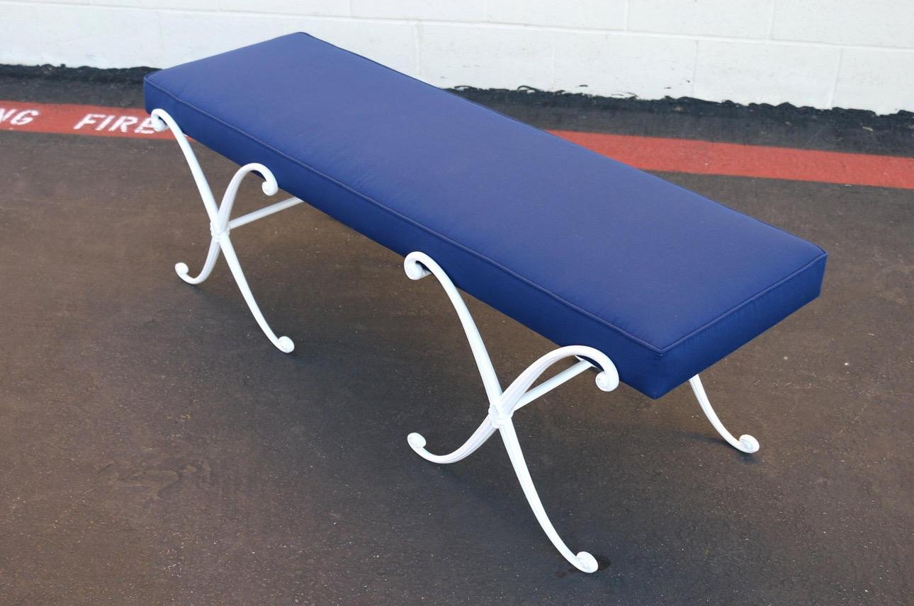 Metal Mid-Century Modern 1960’s Thinline Bench For Sale