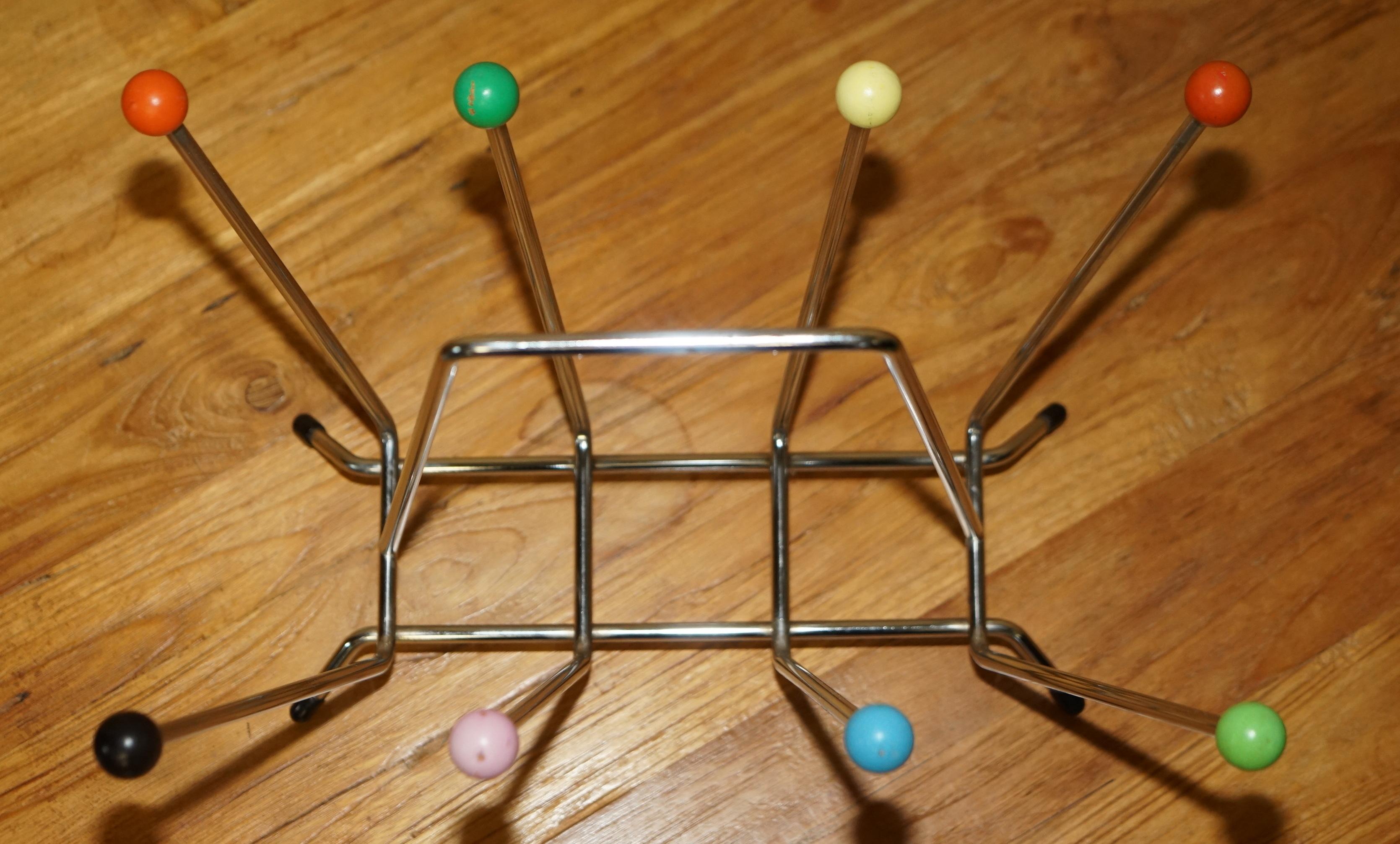 MID CENTURY MODERN 1960's VITRA EAMES SPUTNIK ATOMIC SPACE RACE MAGAZINE RACK 3
