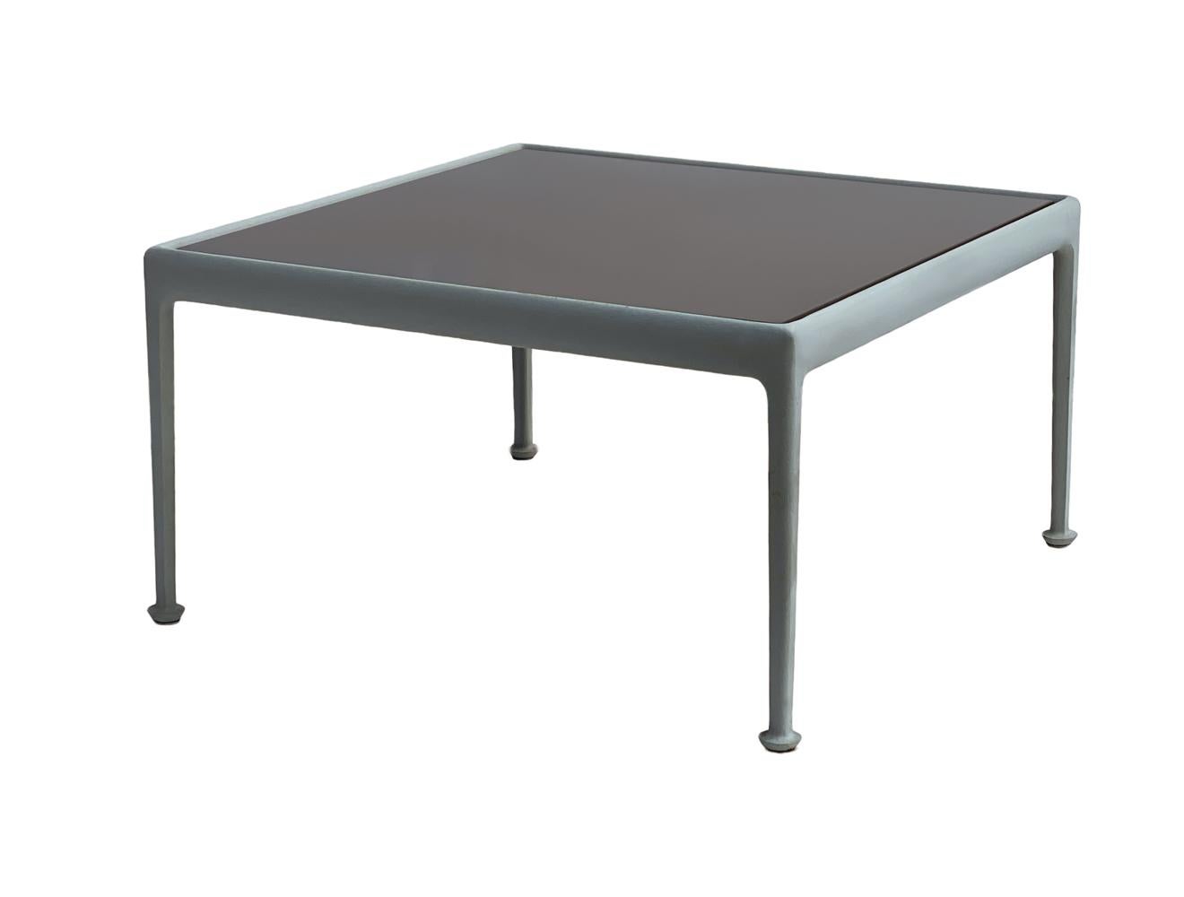 American Mid-Century Modern 1966 Richard Schultz for Knoll Square Patio Coffee Table For Sale