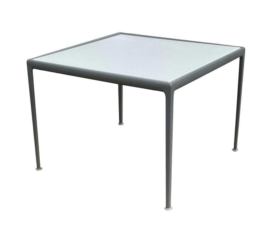 Mid-Century Modern 1966 Richard Schultz for Knoll Square Patio Dining Table For Sale 1
