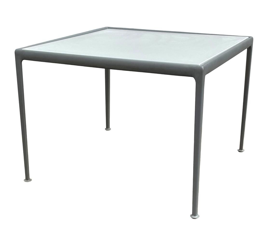 Mid-Century Modern 1966 Richard Schultz for Knoll Square Patio Dining Table For Sale 2