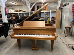 Mid-Century Modern 1970ies Grand Piano by Ibach Nutwood Bauhaus Scandinavian
