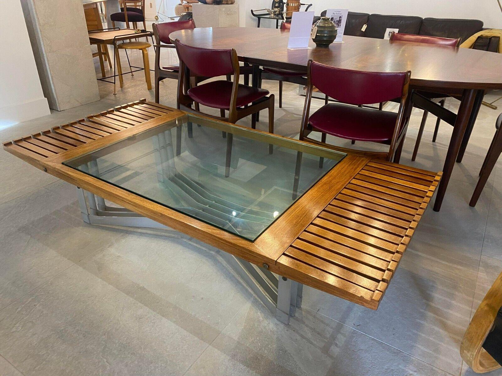 Mid-Century Modern 1970s Danish Coffee Table 1