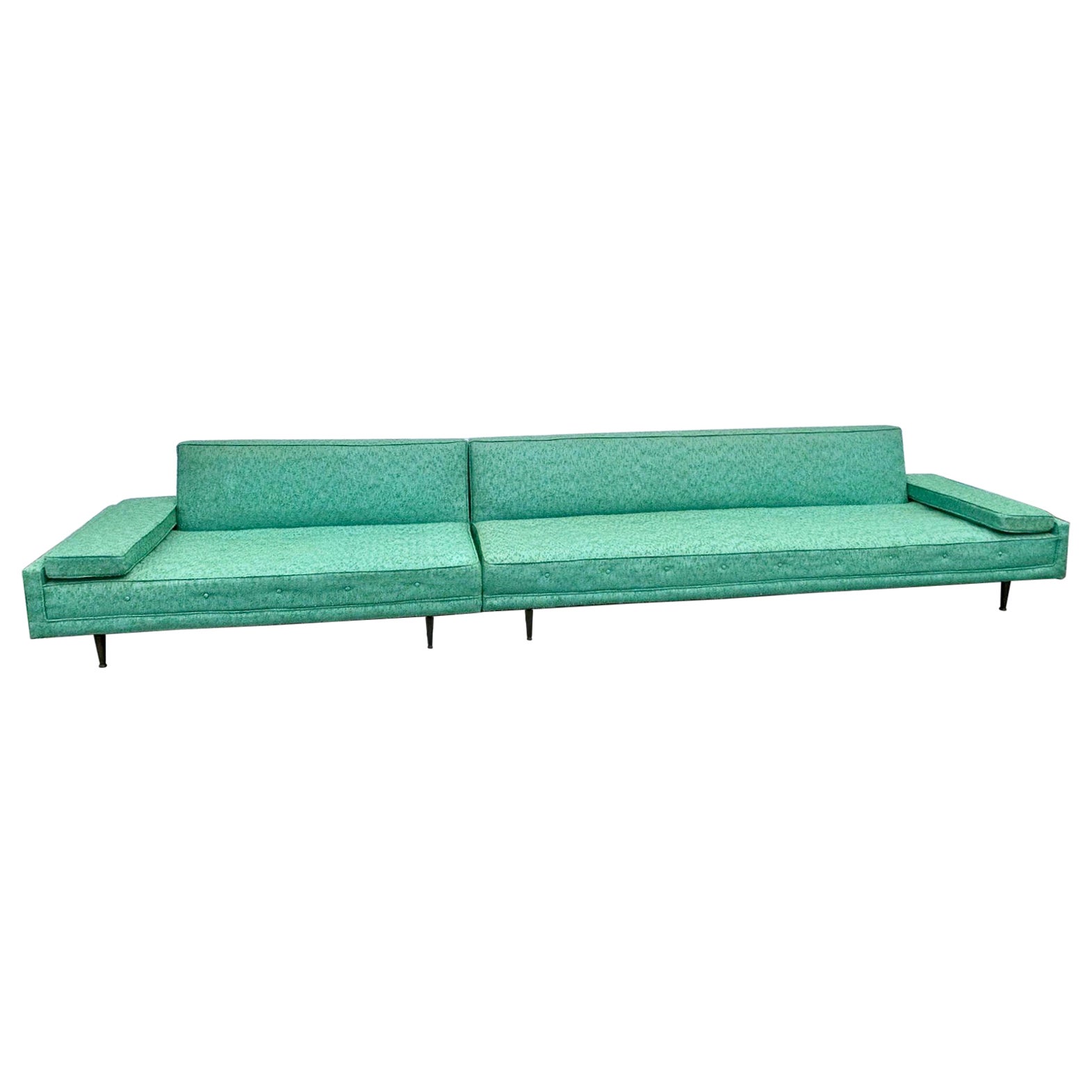 2-teiliges Mid-Century-Modern-Sofa