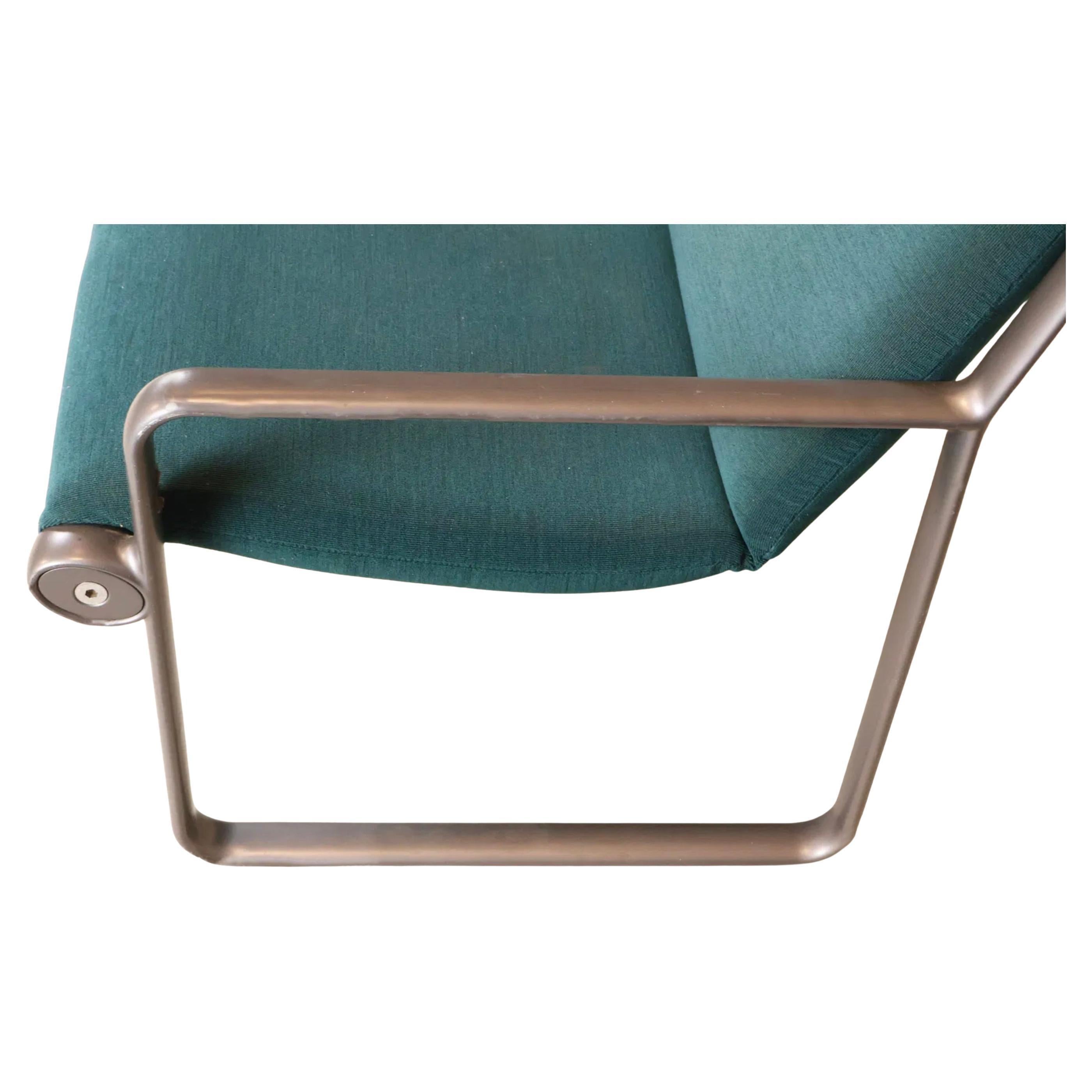 American Mid Century Modern 2 Seat bench Bruce Hannah and Andrew Morrison for Knoll
