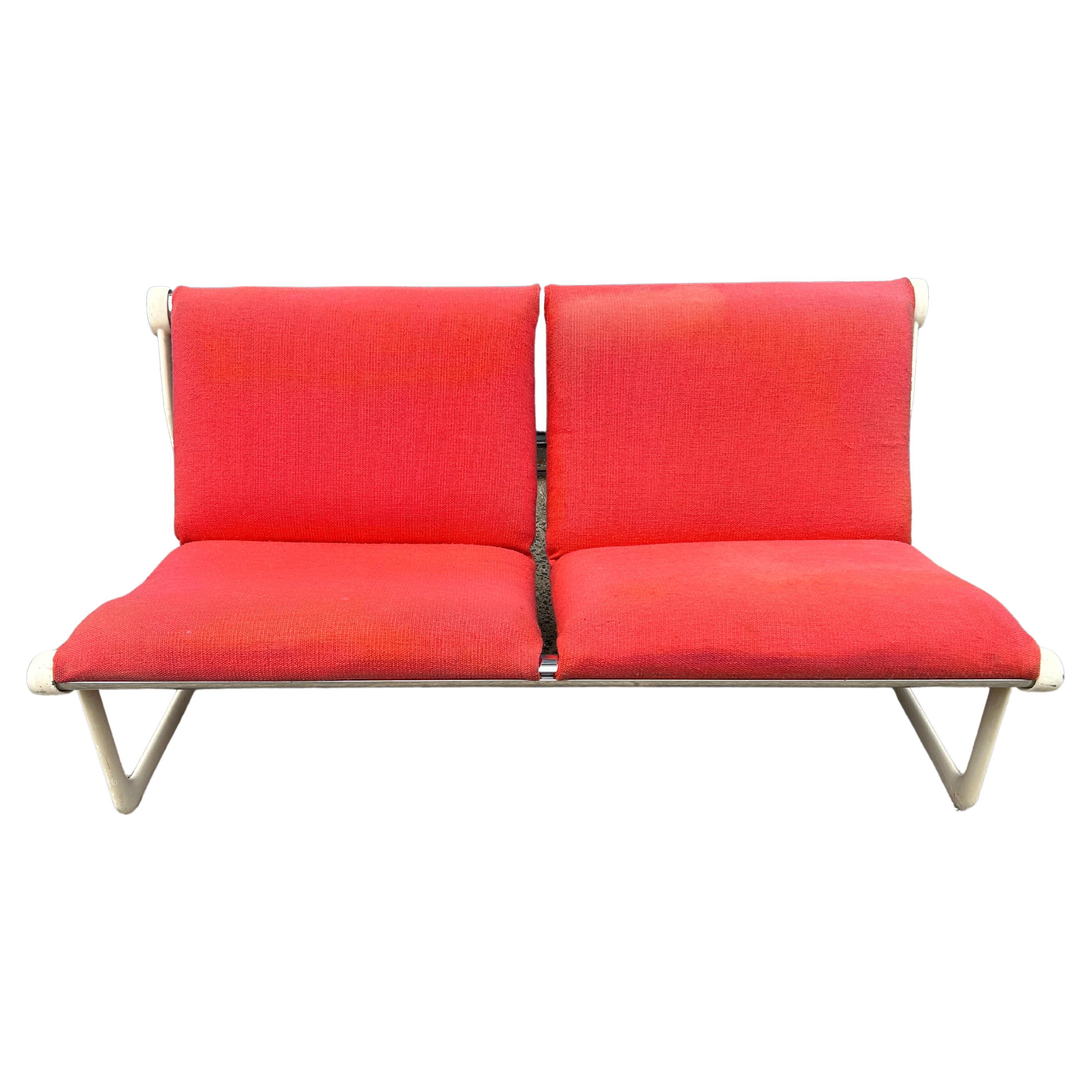 Mid-Century Modern Mid Century Modern 2 Seat Sofa by Bruce Hannah and Andrew Morrison for Knoll 