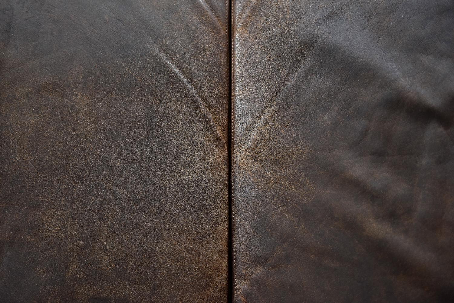 Canapé 2 places en cuir marron de style moderne du milieu du siècle dernier, 3330 par A. Vodder pour Fritz Hansen en vente 2