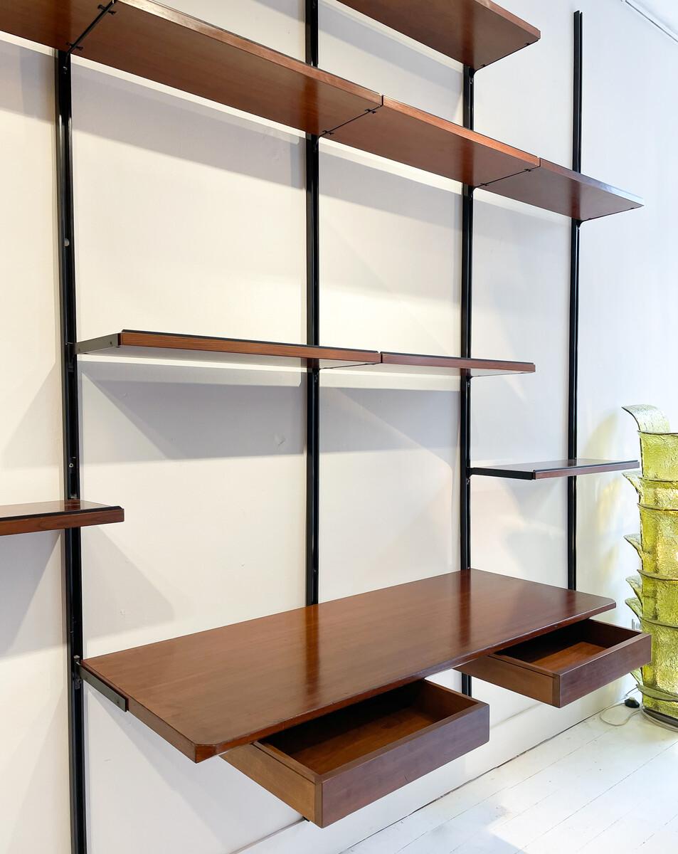 Mid-Century Modern 22 Bookshelf by Osvaldo Borsani for Tecno, Italy, 1960s For Sale 7