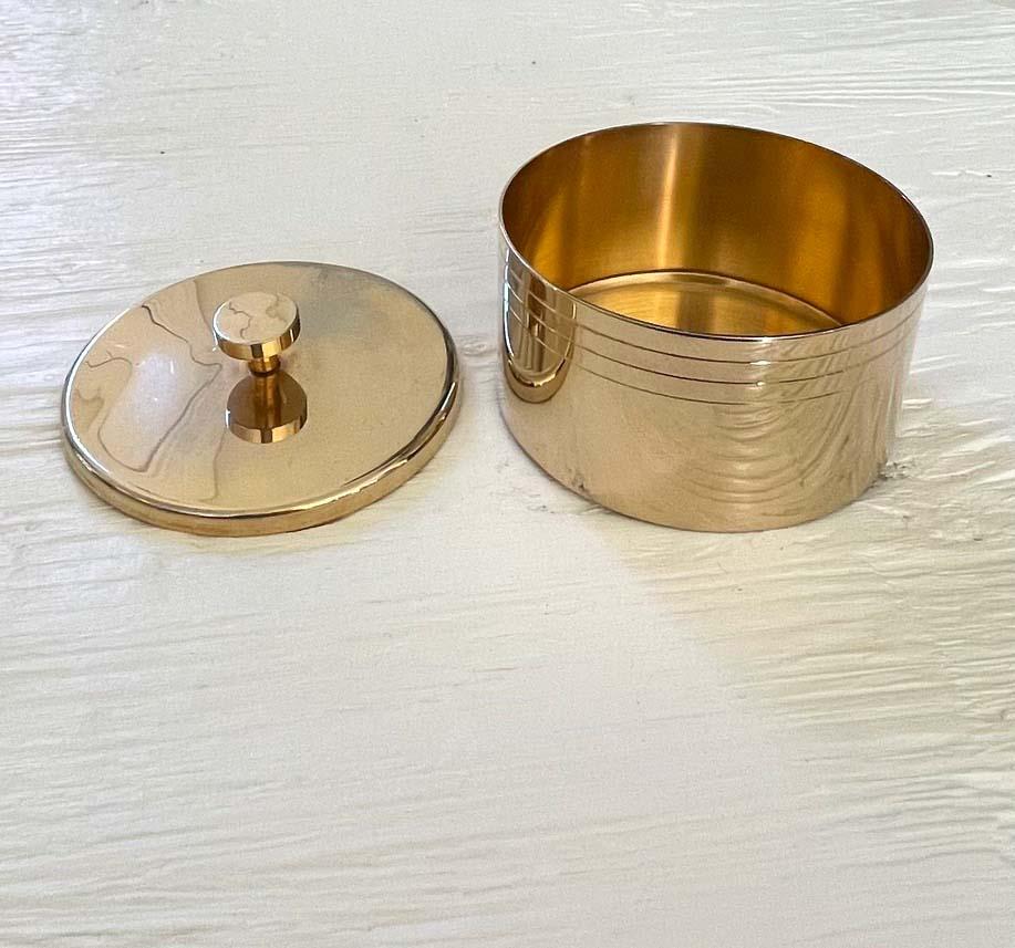 Metal Mid-Century Modern 24K Gold Plated on Silver Tea or Coffee Service