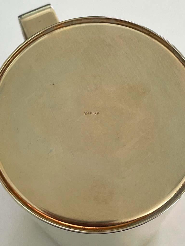Mid-Century Modern 24K Gold Plated on Silver Tea or Coffee Service 2