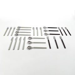 Cubertería moderna de mediados de siglo 26 piezas Concorde de Raymond Loewy para Air France