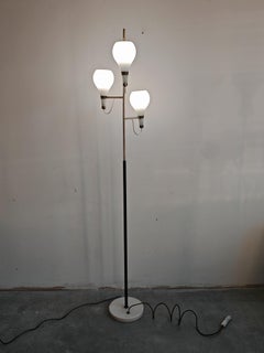 Mid Century Modern 3-Arm Floor Lamp by Stilnovo, Italy 1950s